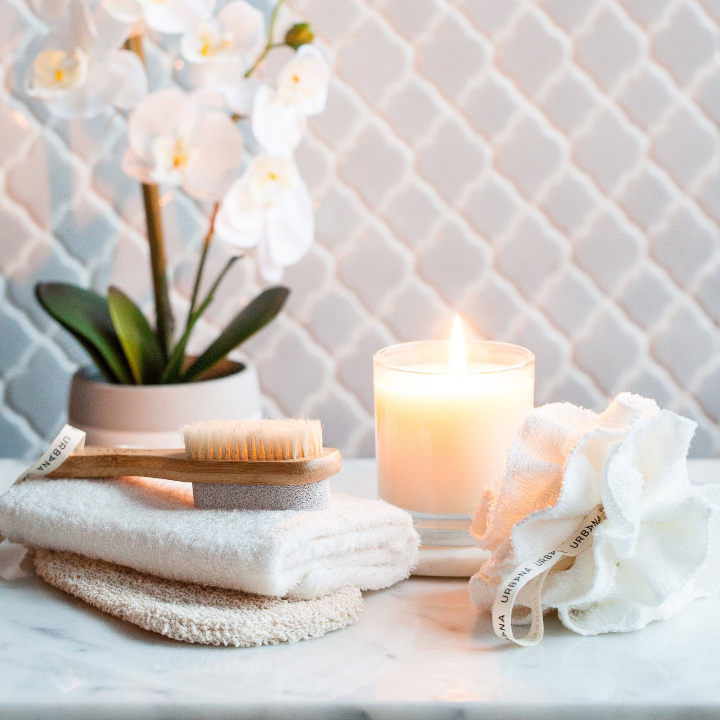 Pumice Stone W/Nail Brush