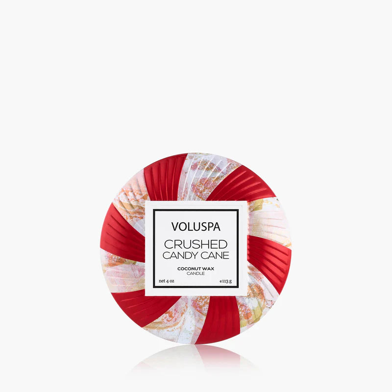 Crushed Candy Cane Mini Tin