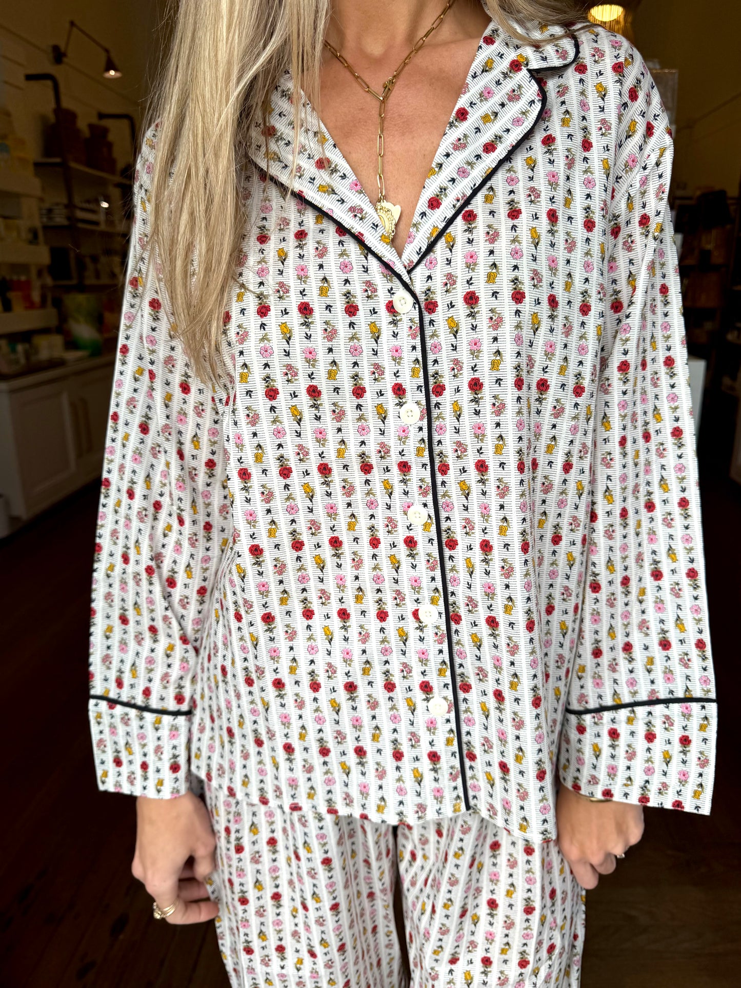The Floral PJ Set