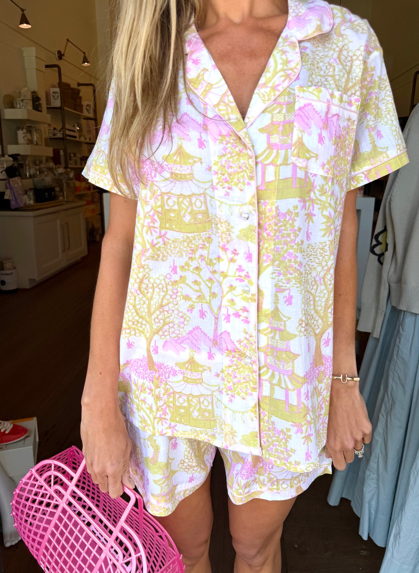 Cherry Blossom Short Set