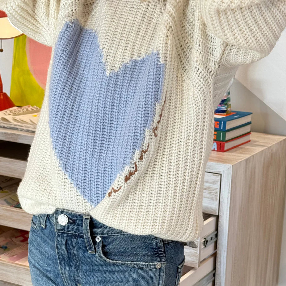 Ricki Imperfect Heart Sweater