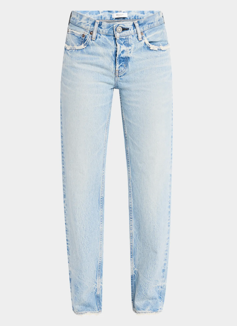 Wildwood Straight Low-Rise Jeans