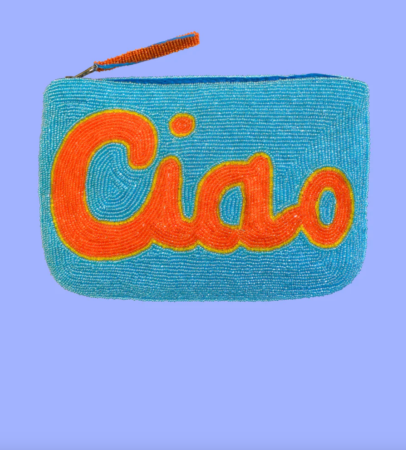 Ciao Turquoise Beaded Purse