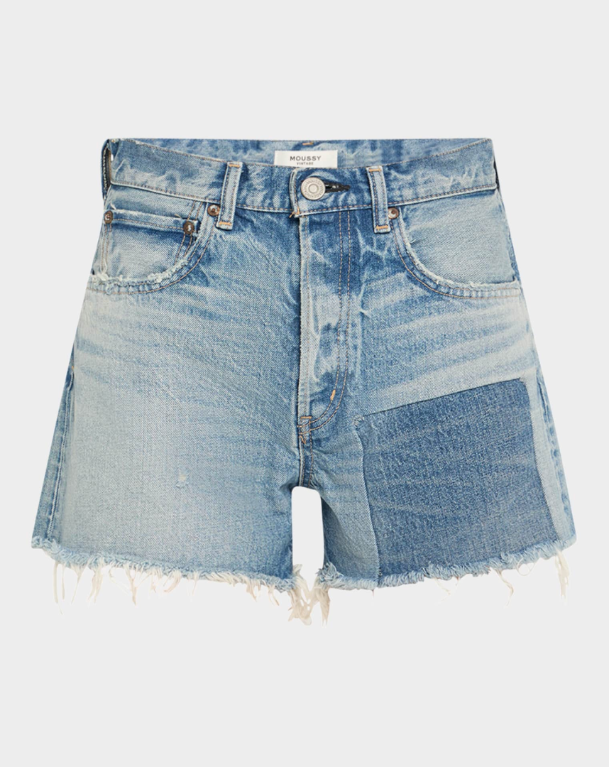 Cheswold Distressed Denim Shorts