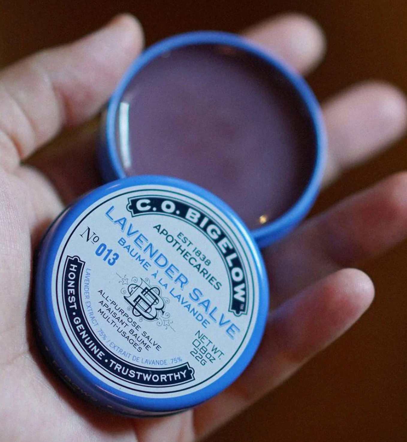 Lavender Salve Tin