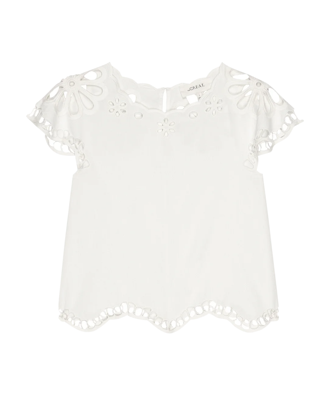The Super Bloom Eyelet Top
