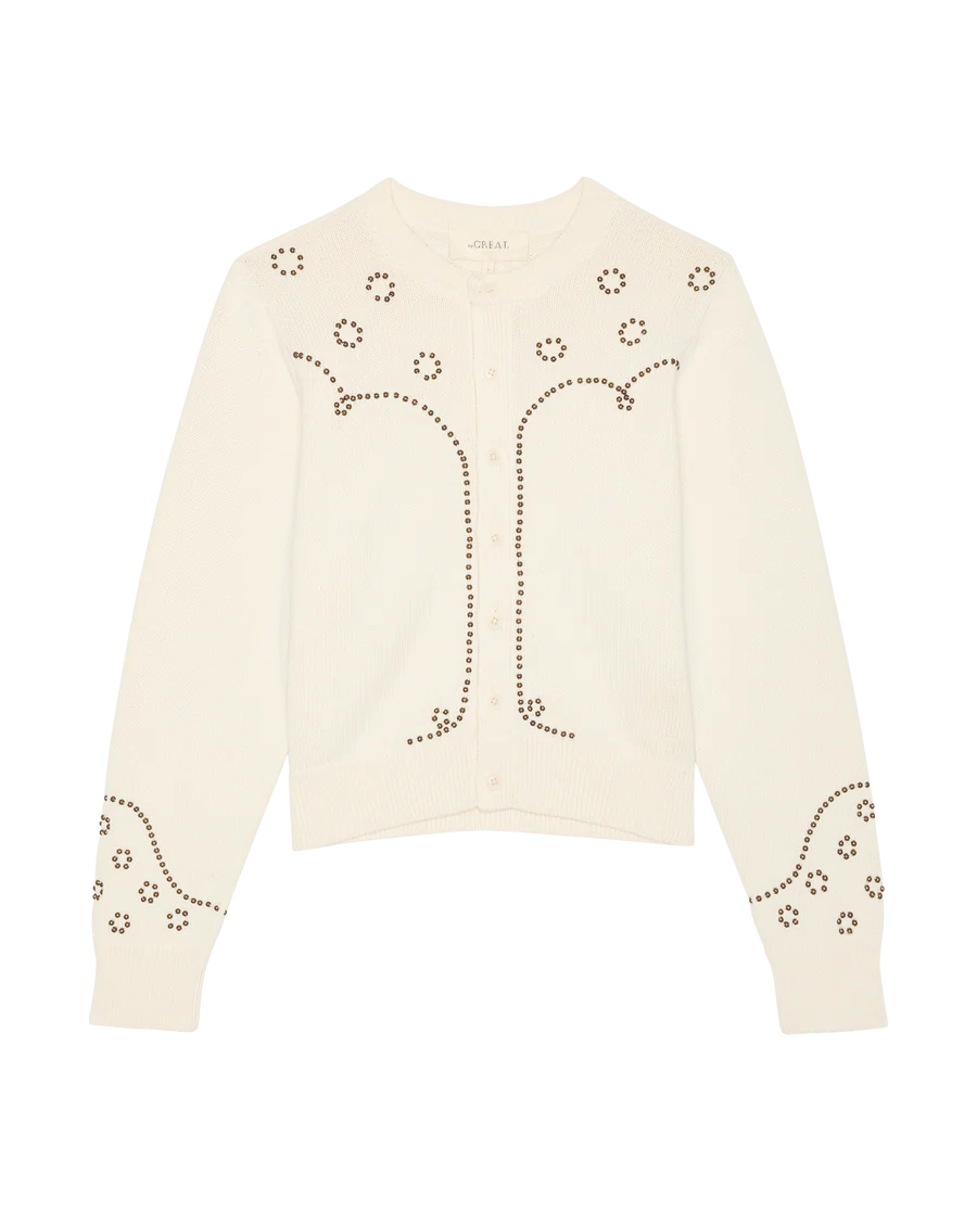 The Studded Cardigan