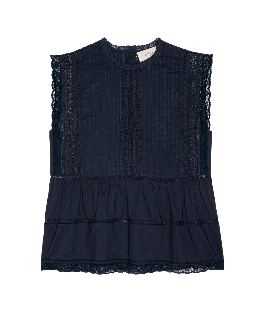 The Sonnet Top Navy