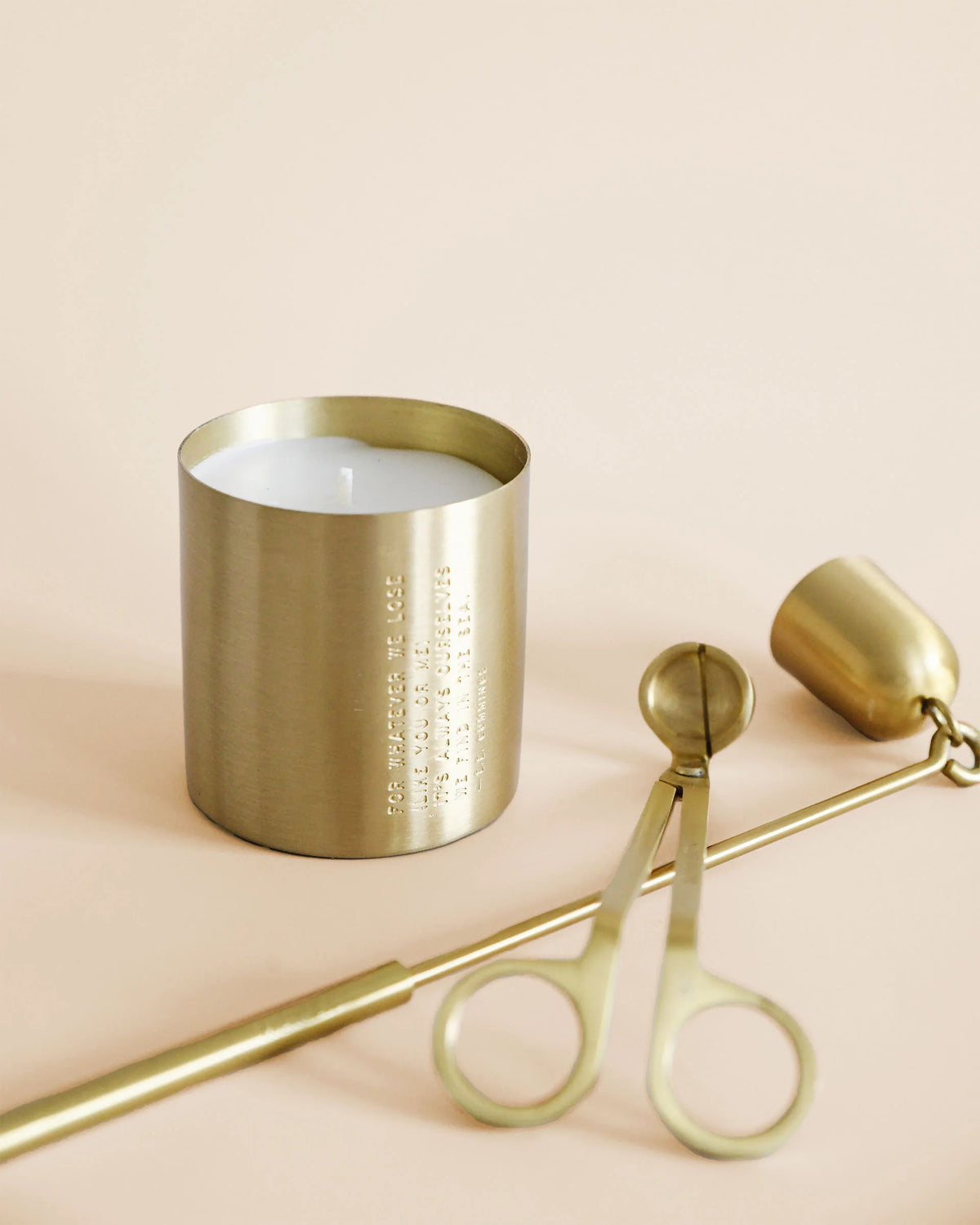 Brass Candle Snuffer