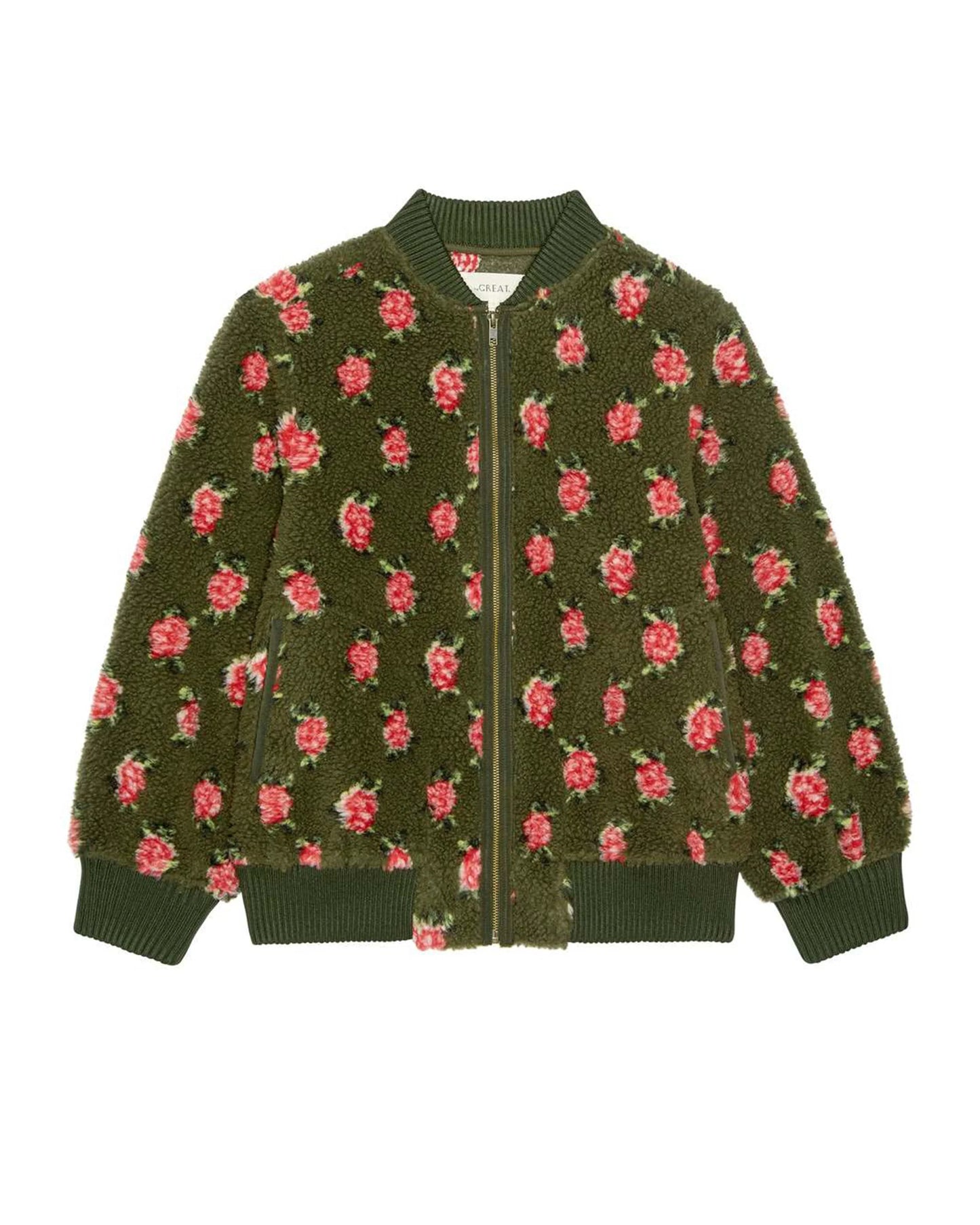 The Zip Front Plush Bomber