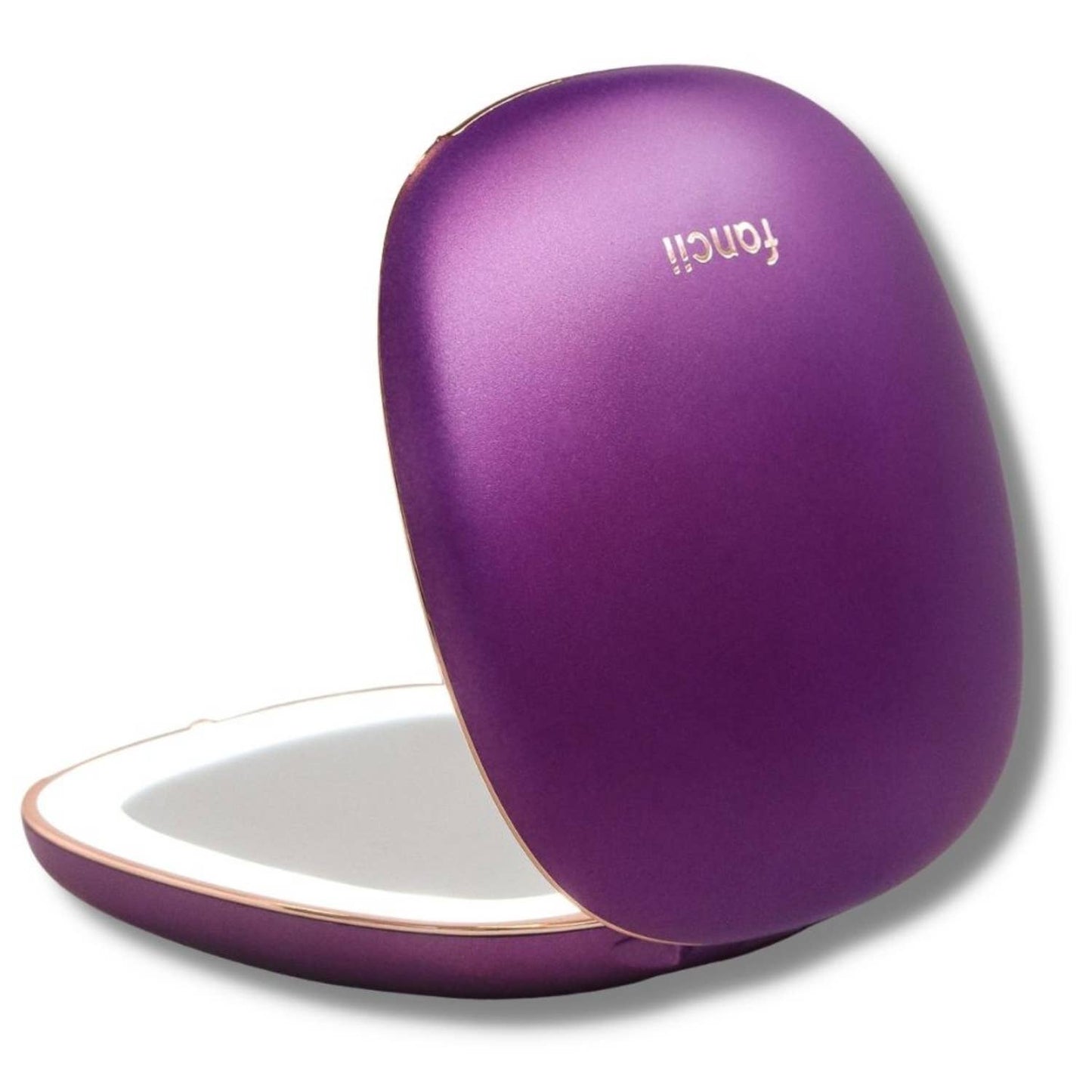 Mila Rechargeable Compact Mirror: Indigo Magic