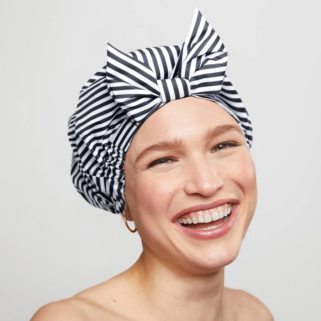 Luxury Shower Cap - Stripes