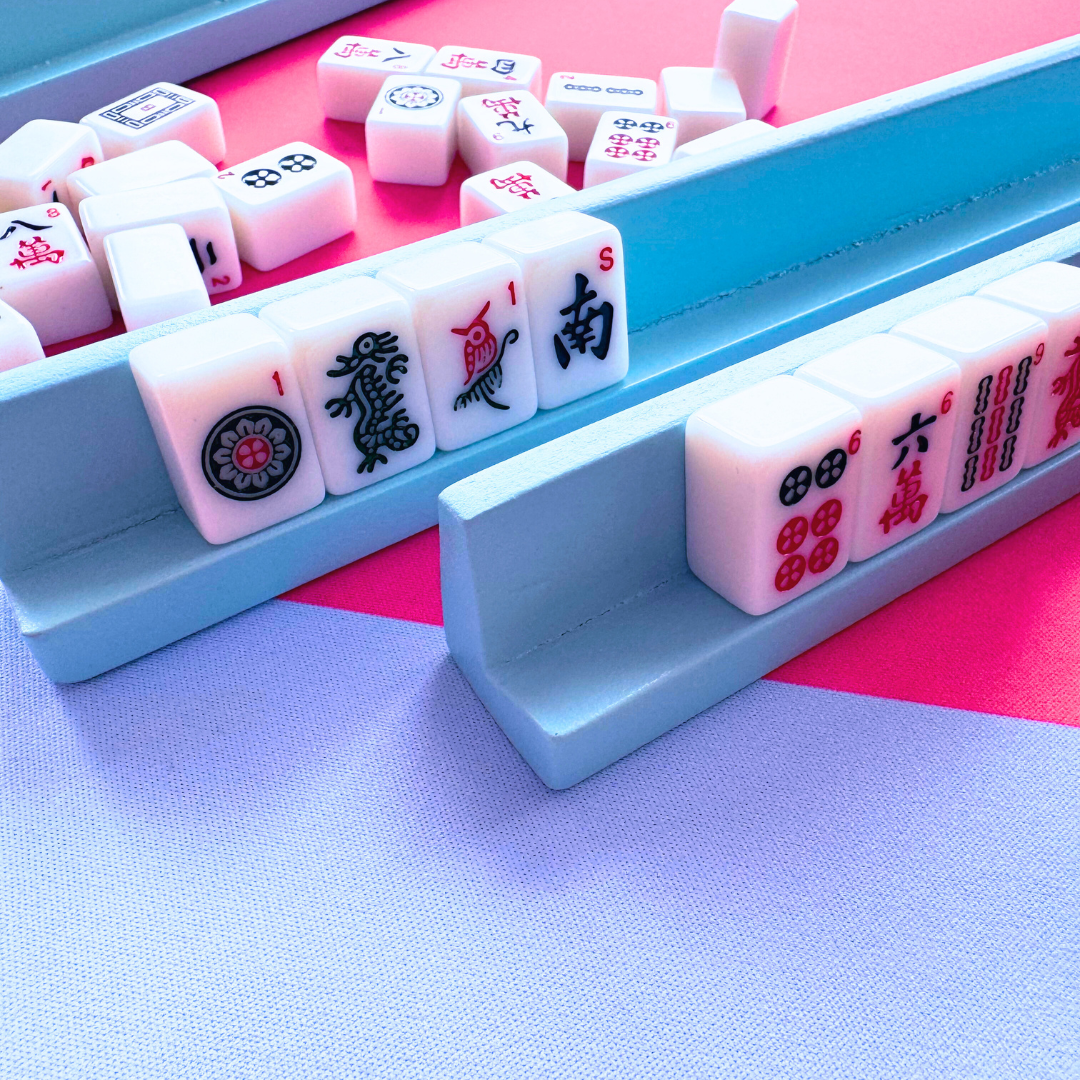 MINI MAHJONG MAT Pink Center