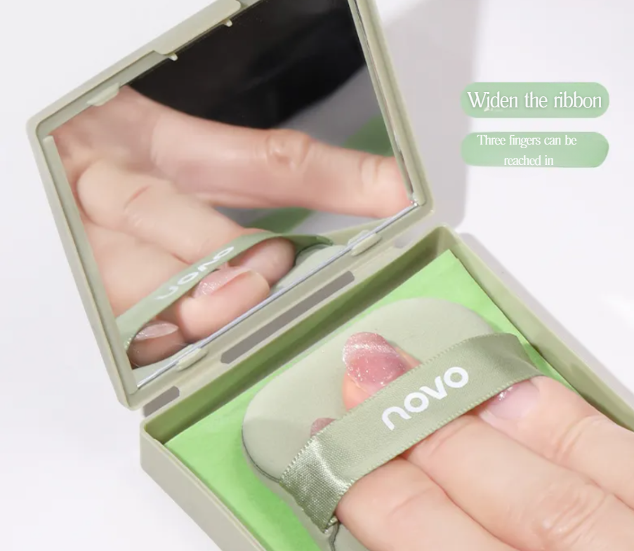 NOVO Sensitive Skin Blotting Paper with Mirror and Case