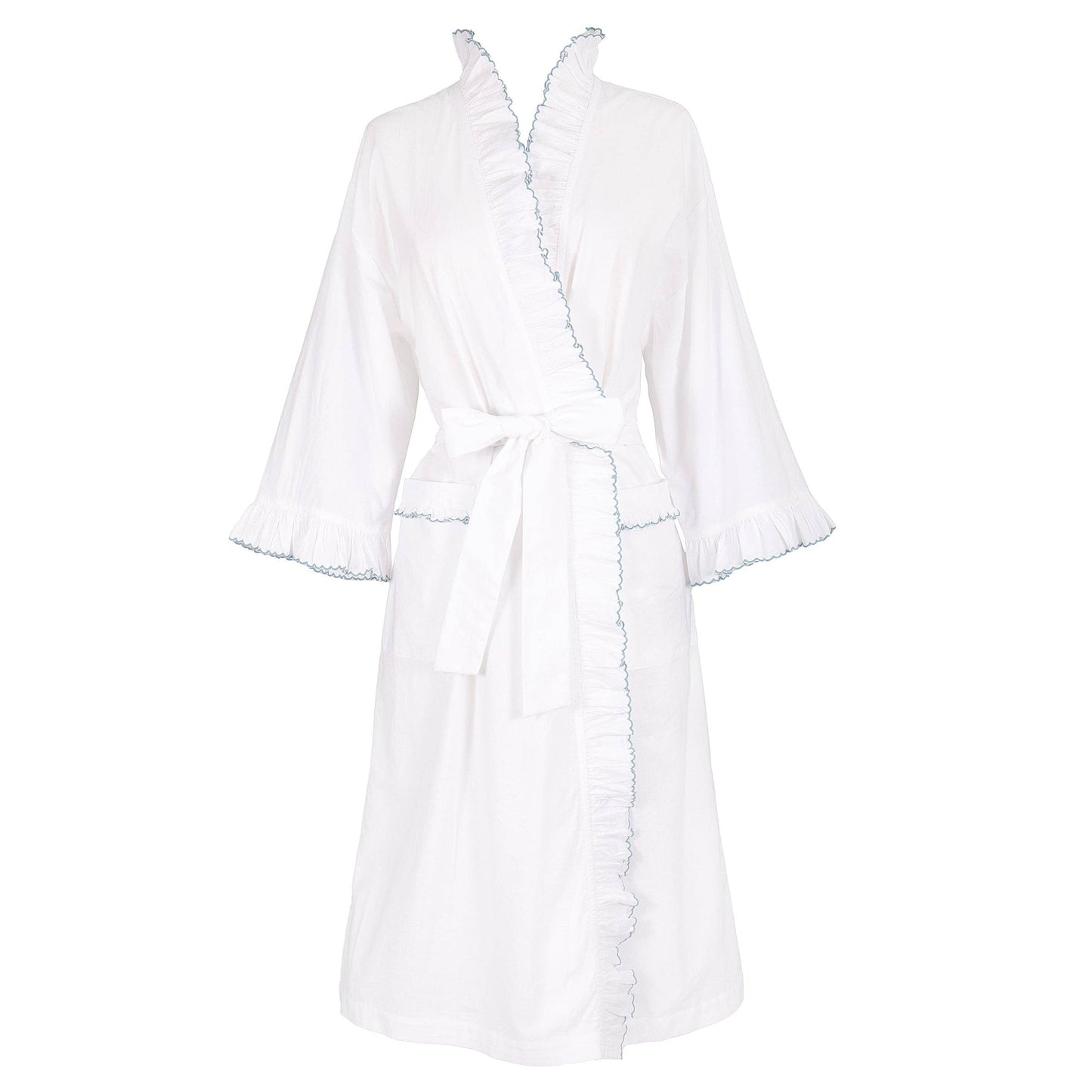 RUFFLE ROBE: LG / Pink