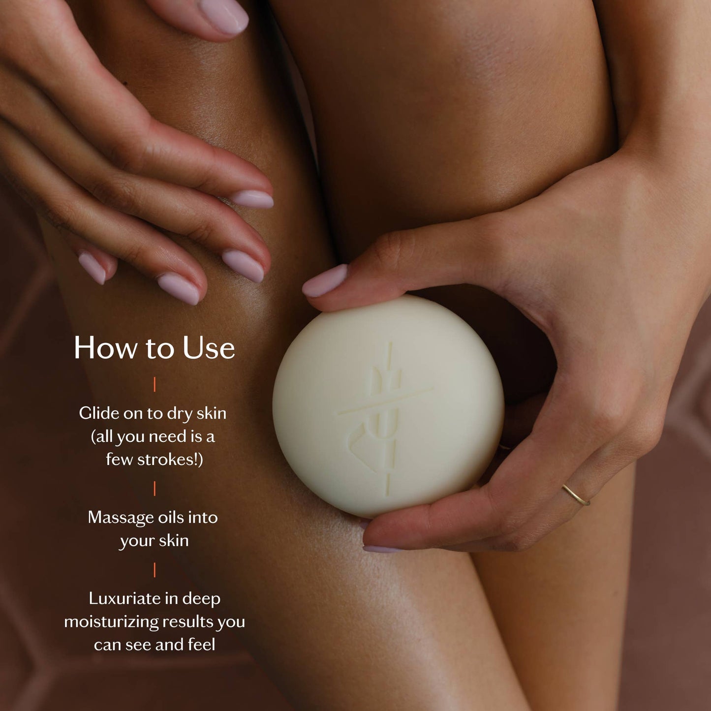 Oud & Tuberose Body Stone | Deep Moisturizing Lotion Bar