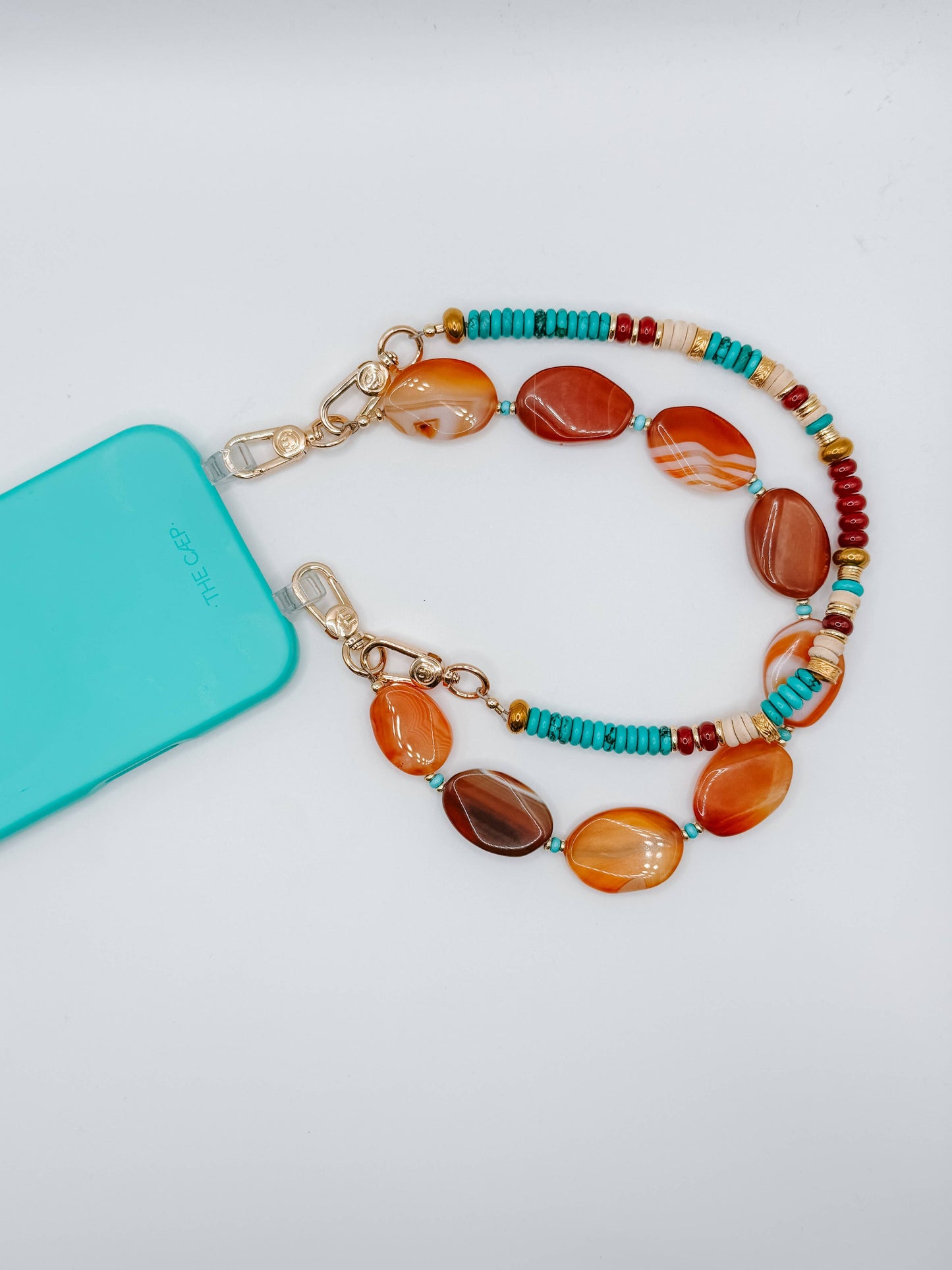 Ember Phone Wristlet: No Chain / Gold