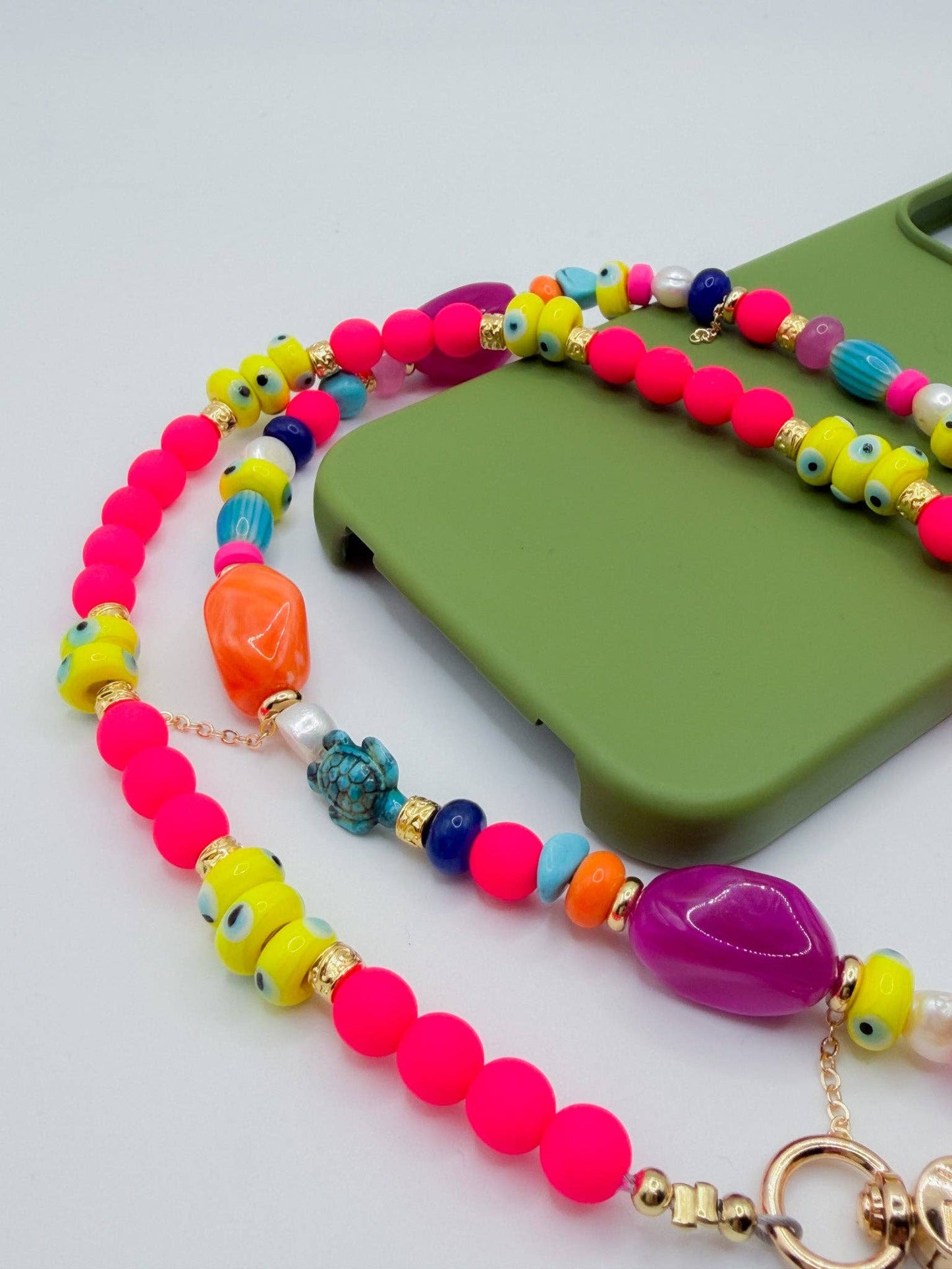 Cala Phone Strap Gold