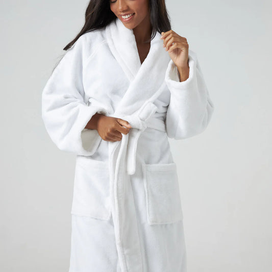 Adult Robe Kapua White