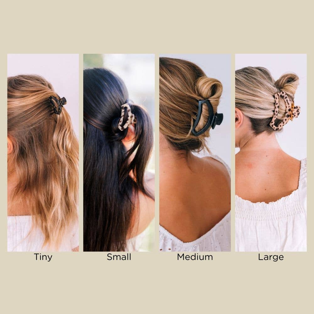 Medium Coconut White Clip
