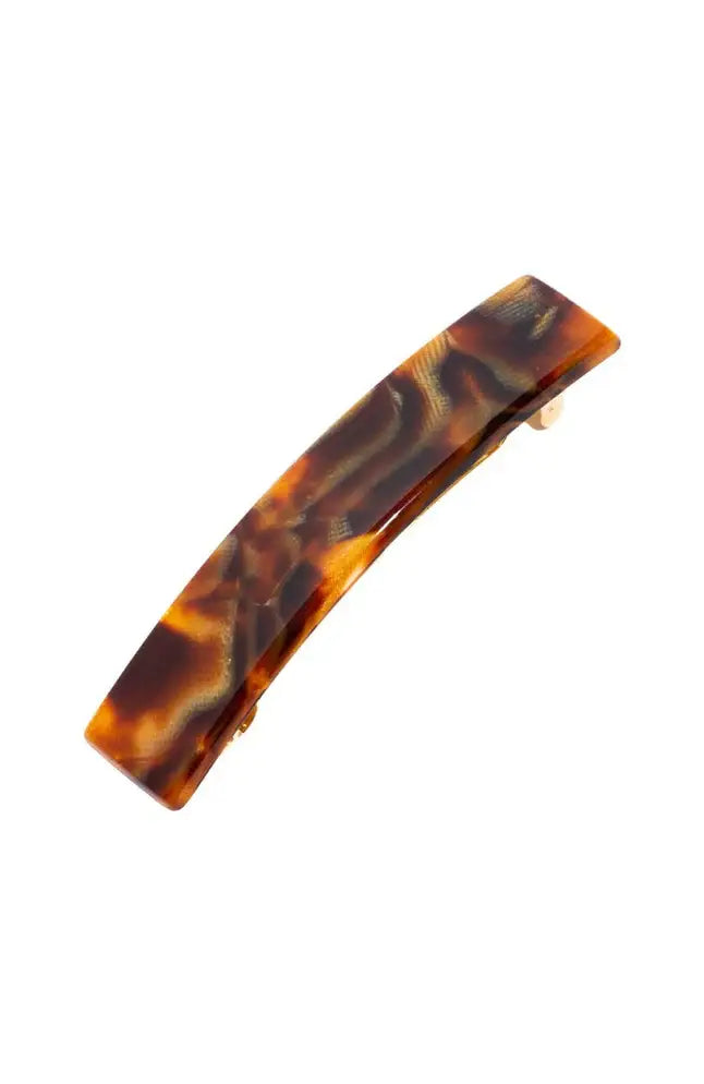 Classic Rectangle Barrette Africa