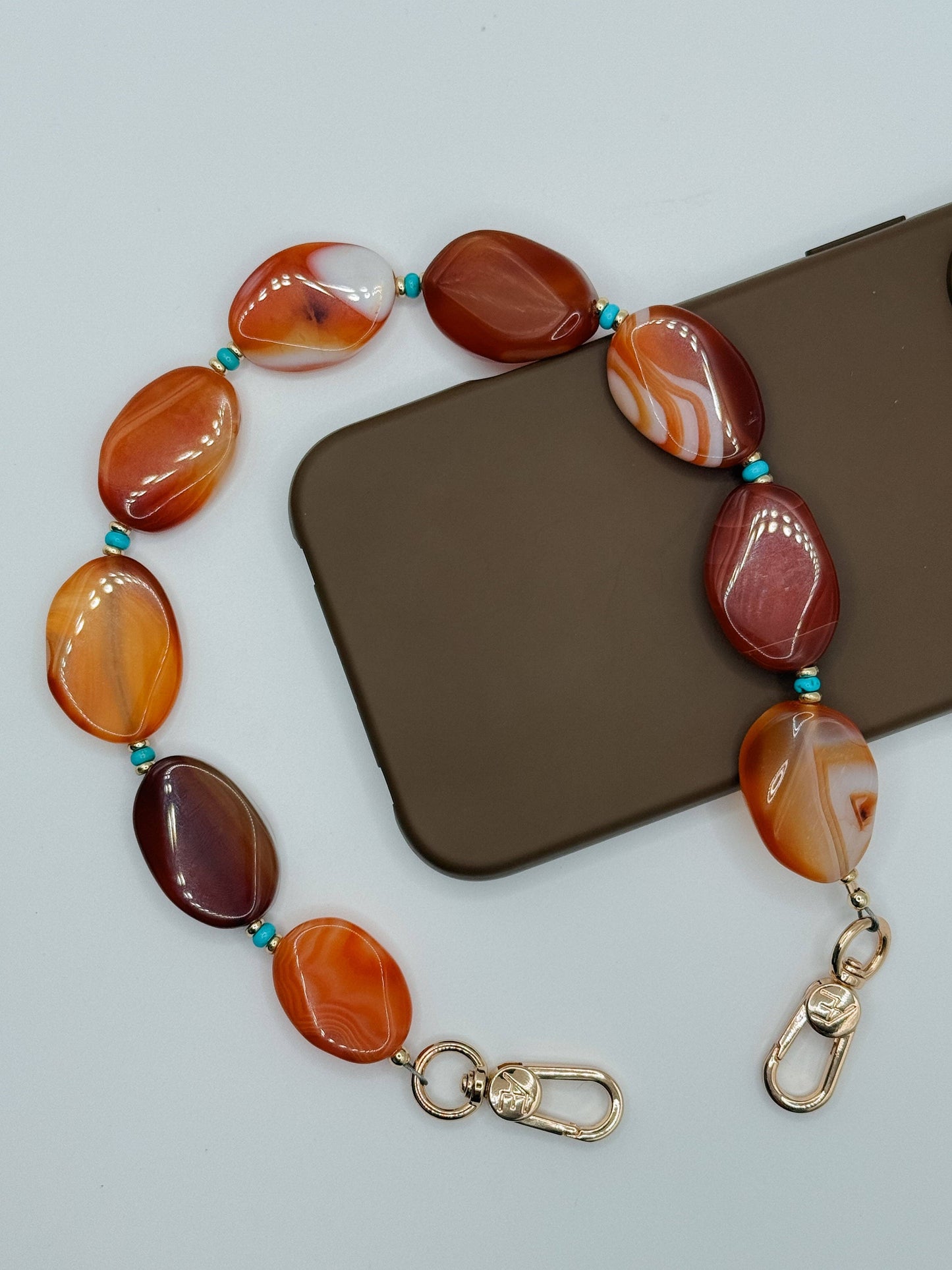 Ember Phone Wristlet: No Chain / Gold