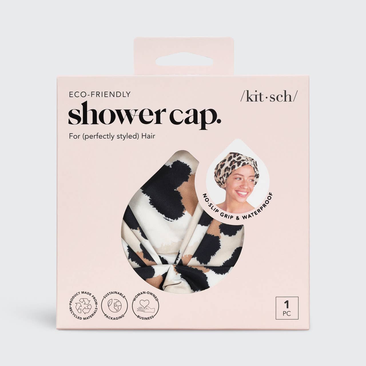 Luxury Shower Cap - Leopard