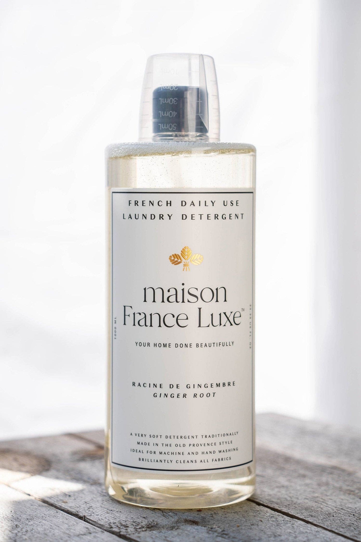 French Laundry Detergent - Daily Use: Parfum Racine de Gingembre - Ginger Root