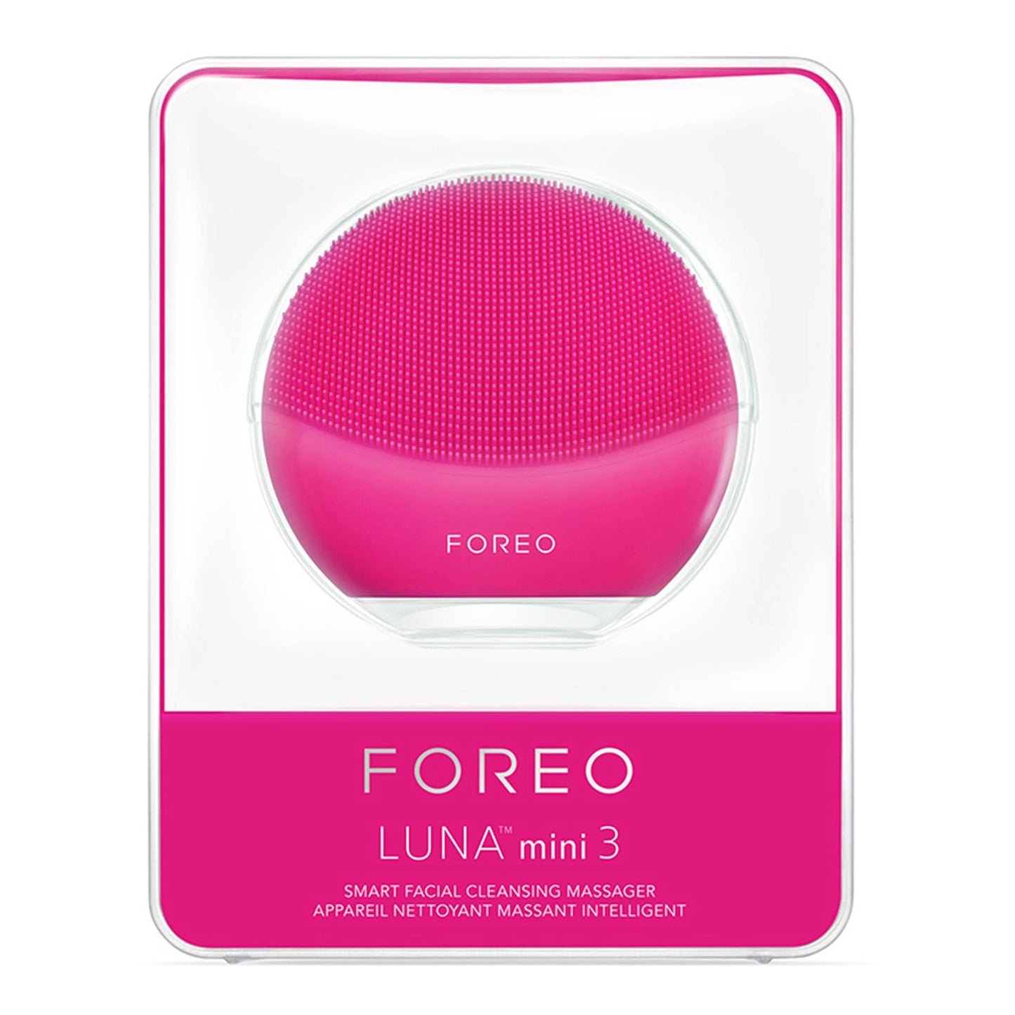 Cleansing Massager: Fuchsia