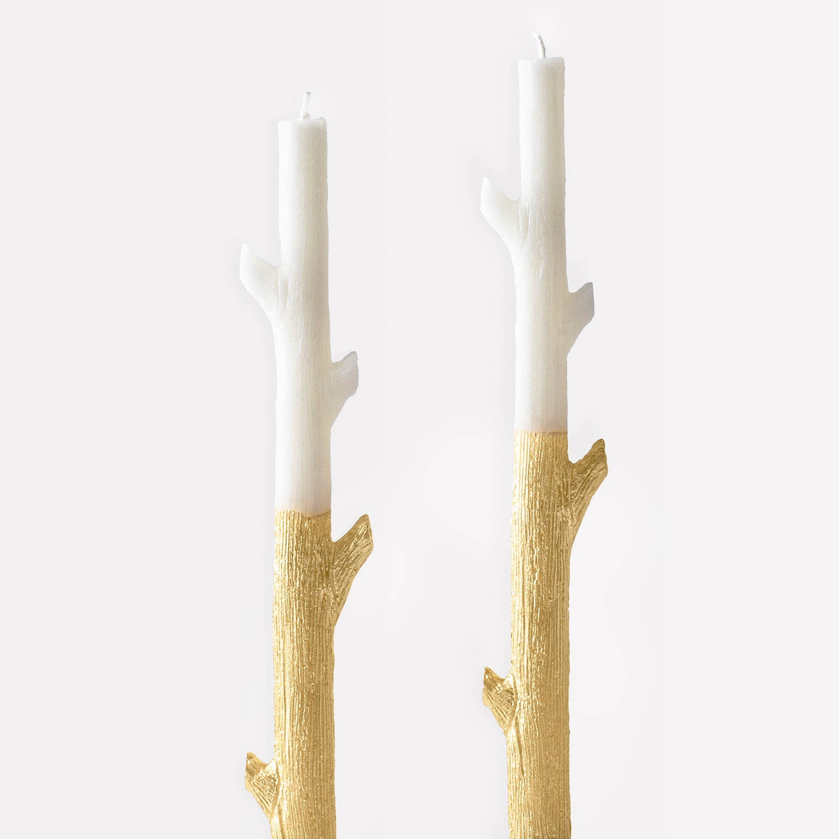 Gold Dipped Stick Candles