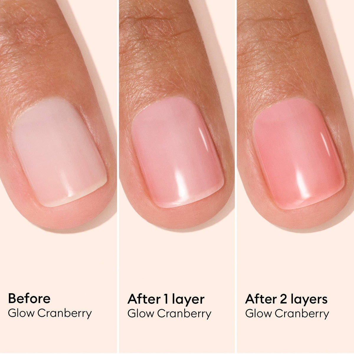 Nail Care - Active™ Glow Care Polish: Cranberry