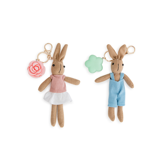 Bunny Keychain Lip Balm - Case Pack of 12
