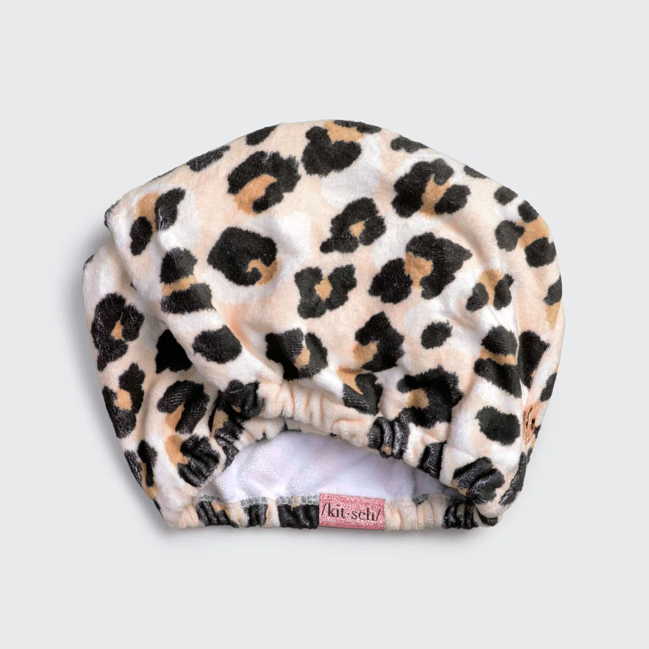 Microfiber Hair Towel-Leopard