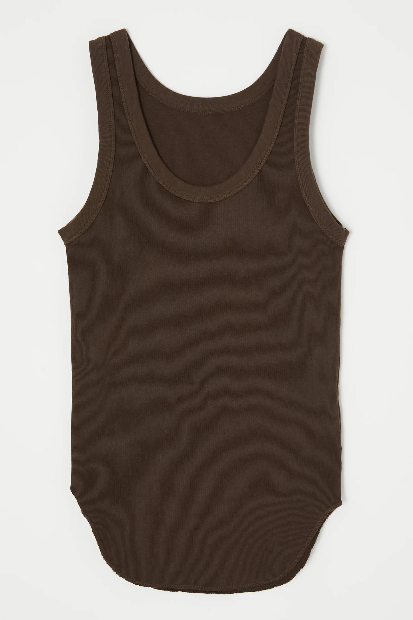 2 Face Tank Brown