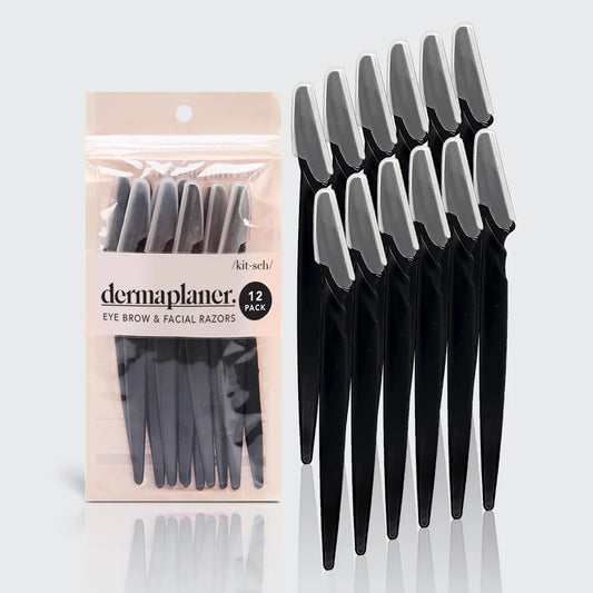 Dermaplaner 12 pack - Black