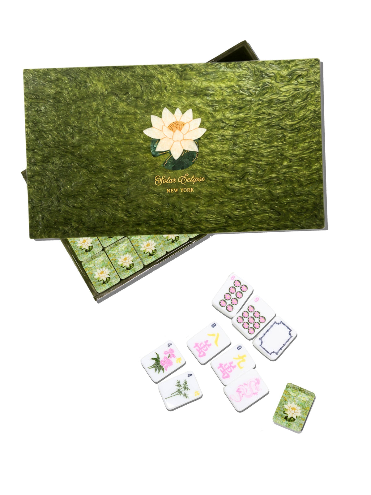 Waterlily Mahjong Set