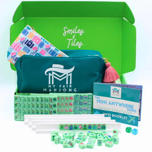MINI TRAVEL MAHJONG Green