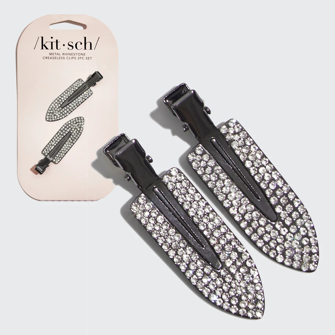 Creaseless Clips- Rhinestone