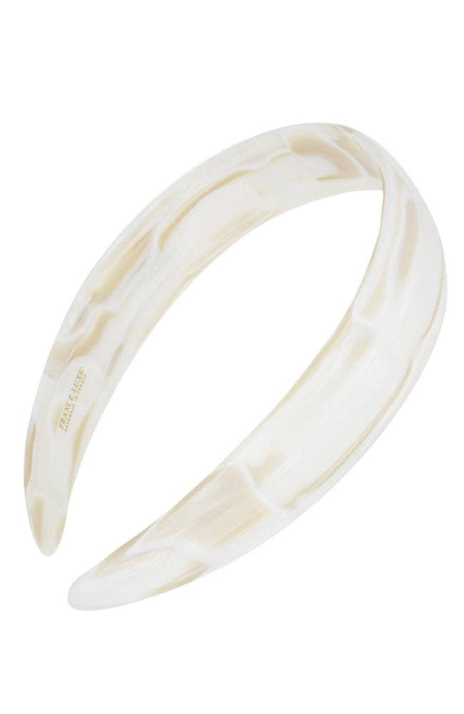 1 1/5"Headband Ivory Tokyo