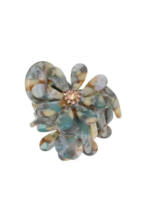 Lane Clip Blue/Tan