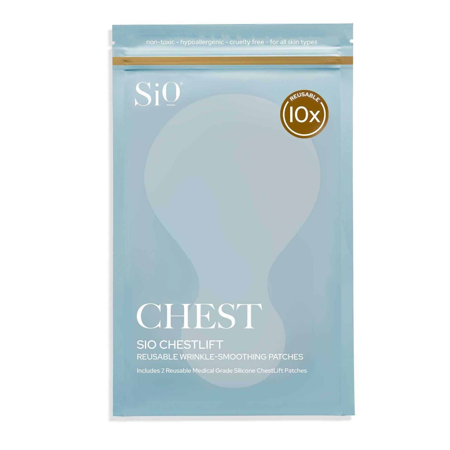 ChestLift Reusable Smoothing Patches: 1 Patch