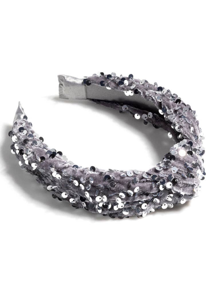 Sequined Headband PNK