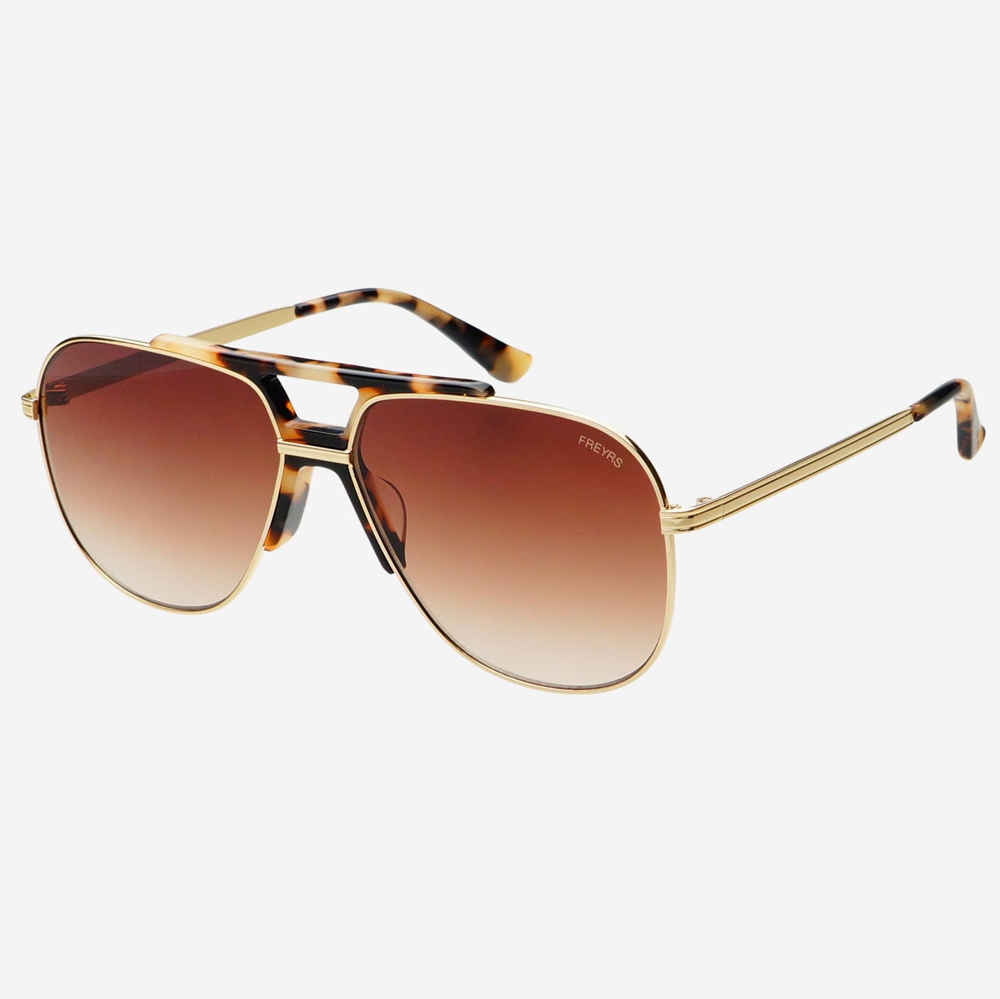 Logan Sunglass:Tortoise/Brown