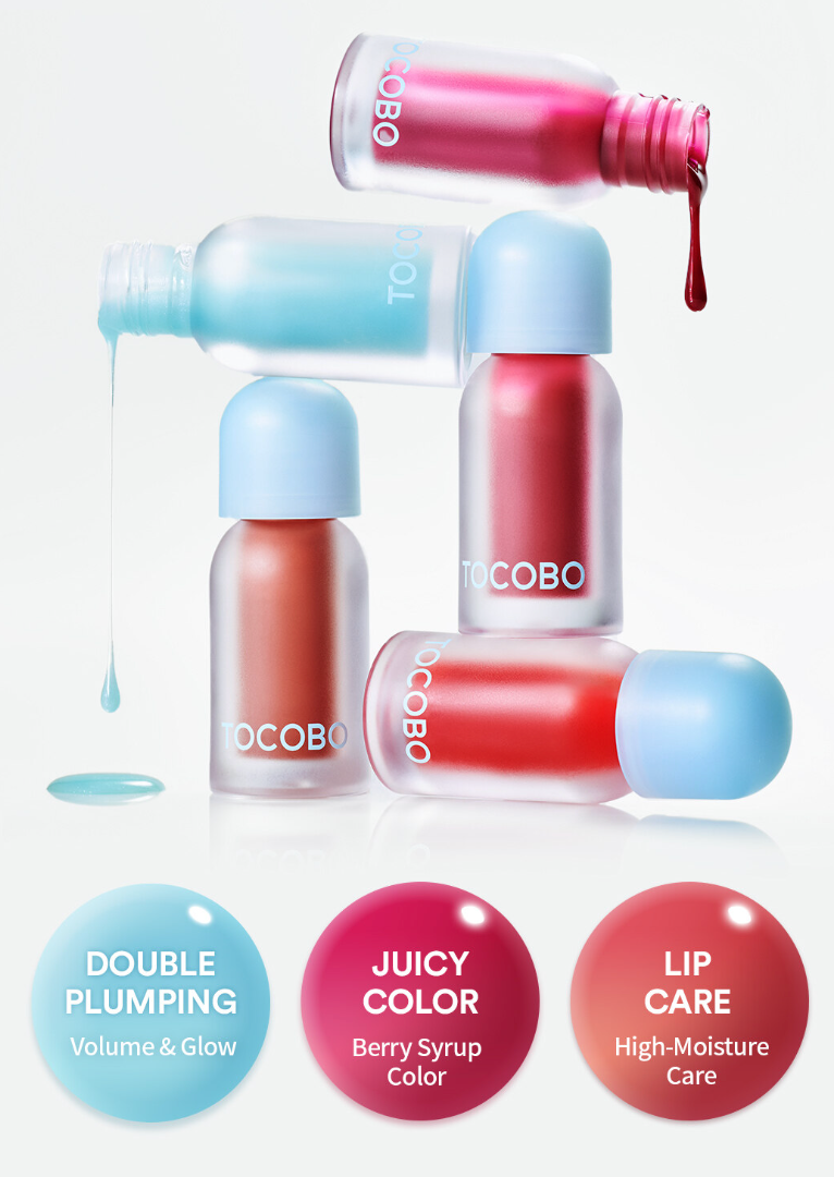 TOCOBO Juicy Berry Plumping Lip Oil : 03 Black Cherry