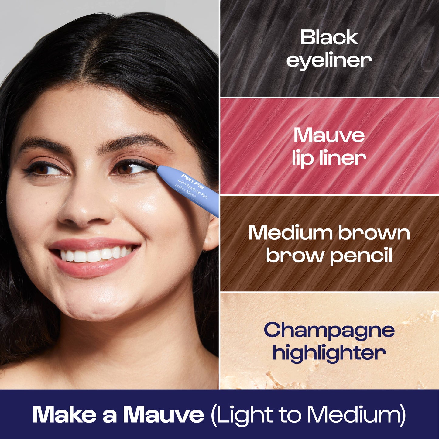 Pen Pal 4-in-1 Makeup Touch Up Pen - Make a Mauve: Make A Mauve