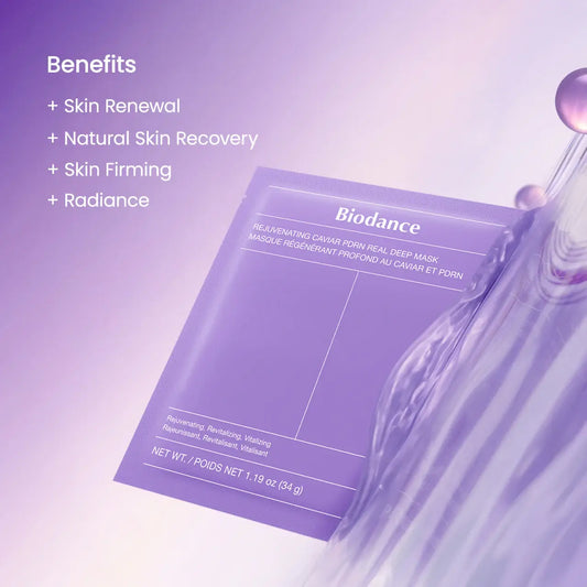 BIODANCE Rejuvenating Caviar PDRN Real Deep Sheet Mask