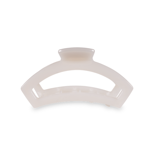 Medium Coconut White Clip