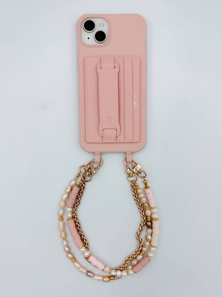 Rosi Minimal - Phone Wristlet: Add Chain / Silver