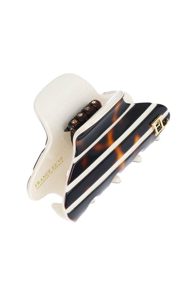 Stripe Clip: Tokyo Ivory