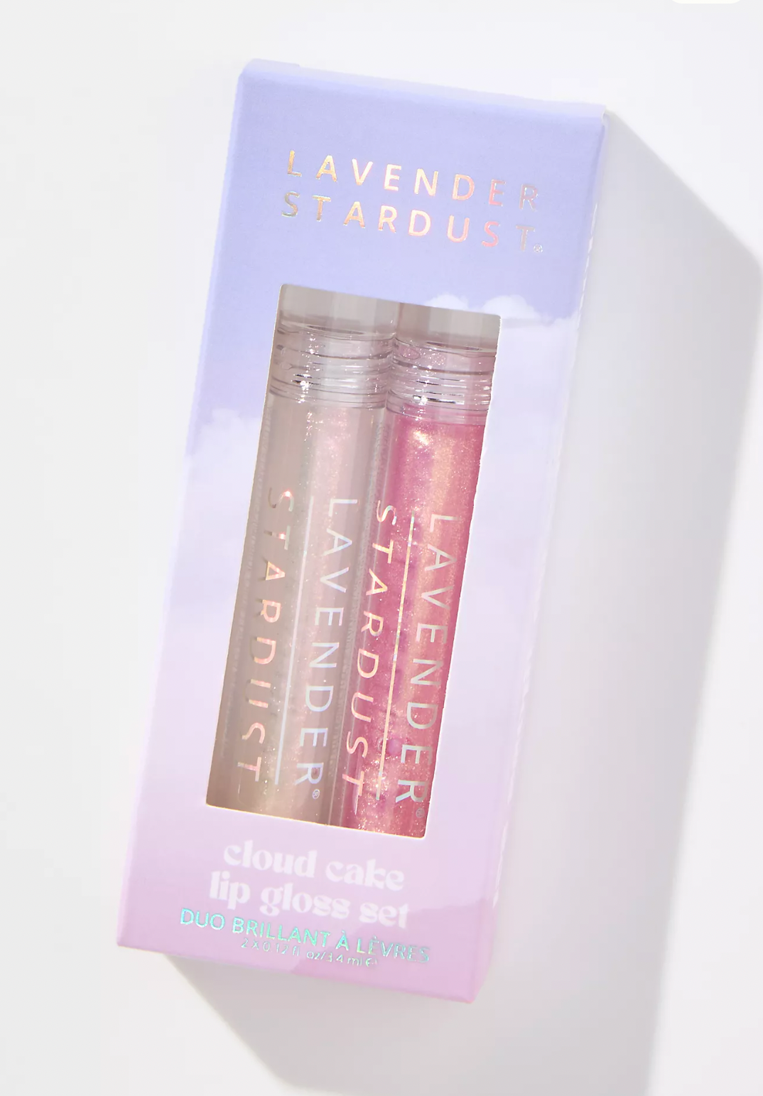 LAVENDER STARDUST CLOUD CAKE LIP GLOSS SET